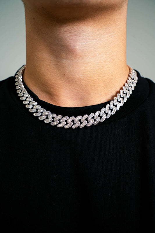 Iced Baguette Cuban Link Chain