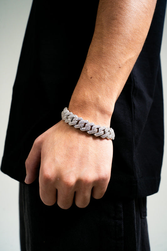 Iced Miami Cuban Link Bracelet