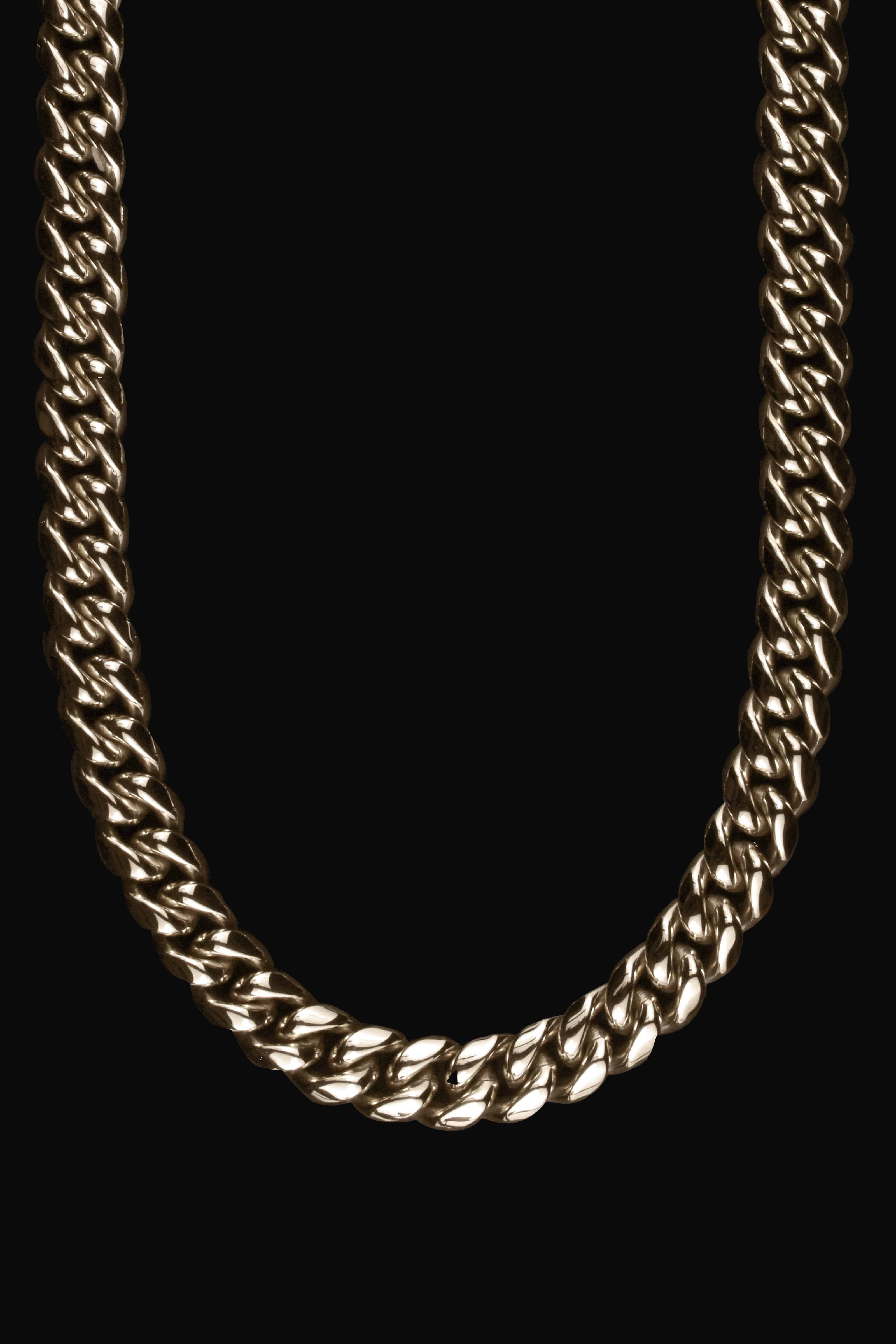 Iced Clasp Cuban Link Chain