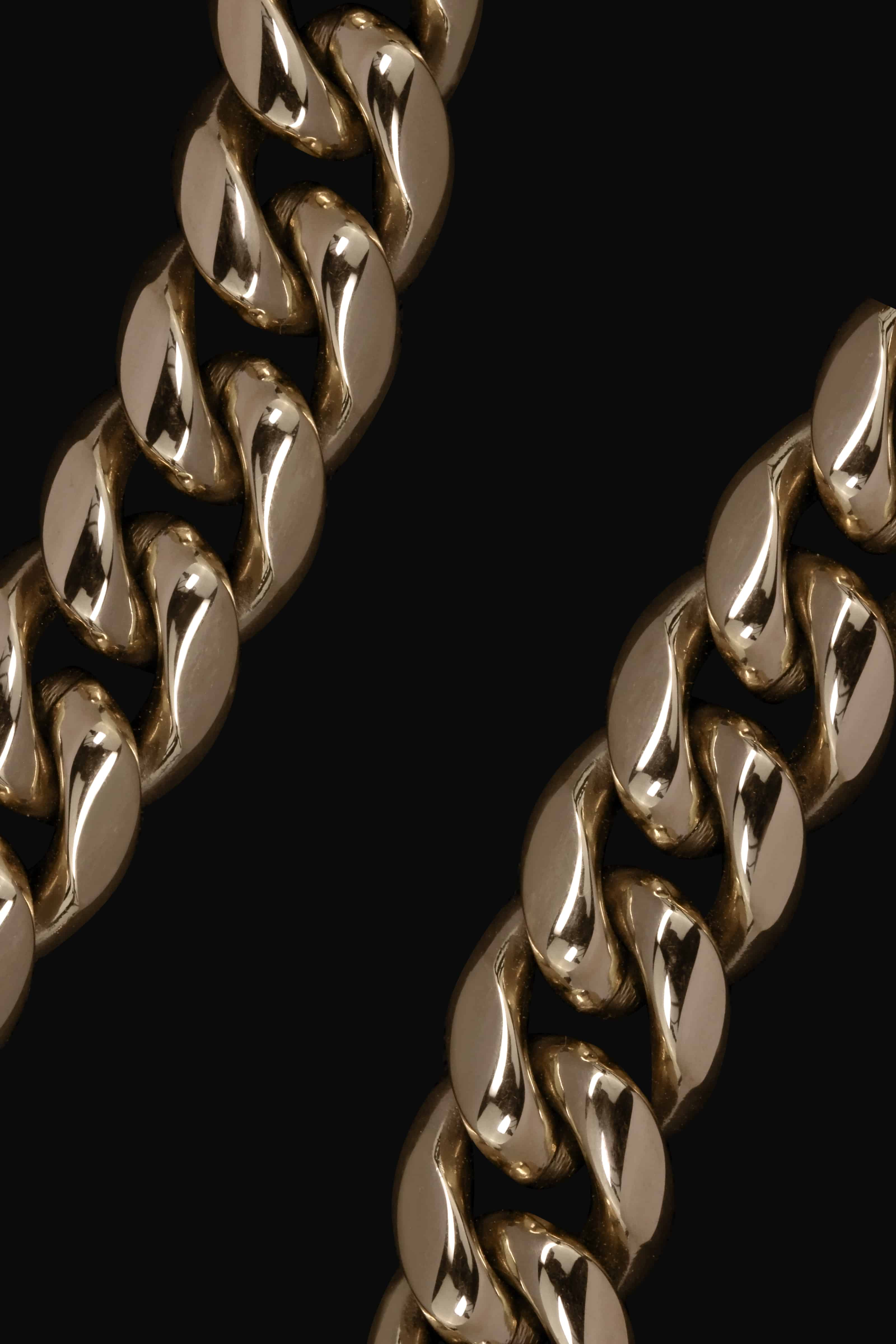 Iced Clasp Cuban Link Chain